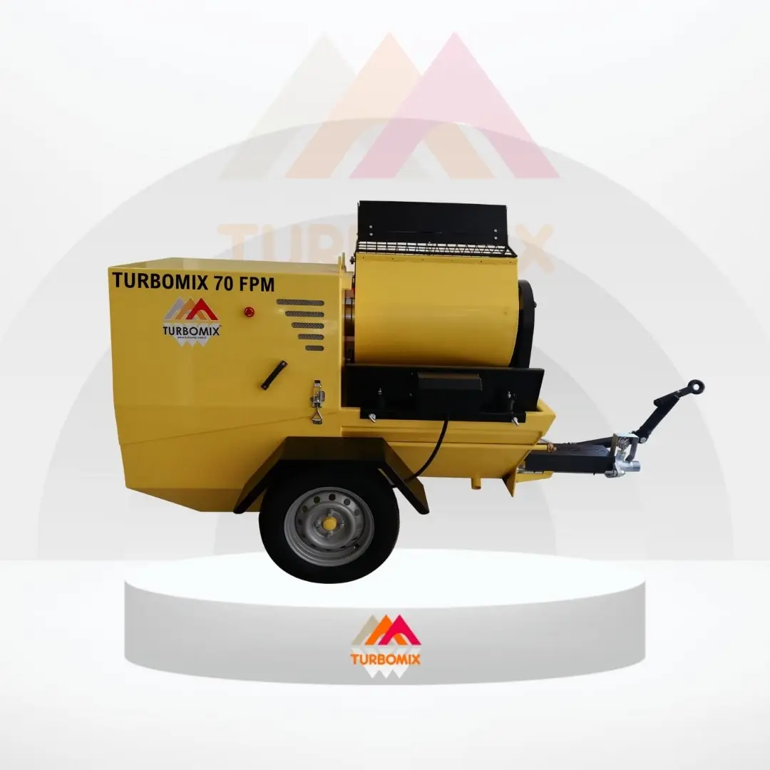 Turbomix 70 FPM Fireproofing Plaster Machine Turbomix 70 FPM Fireproofing Plaster Machine