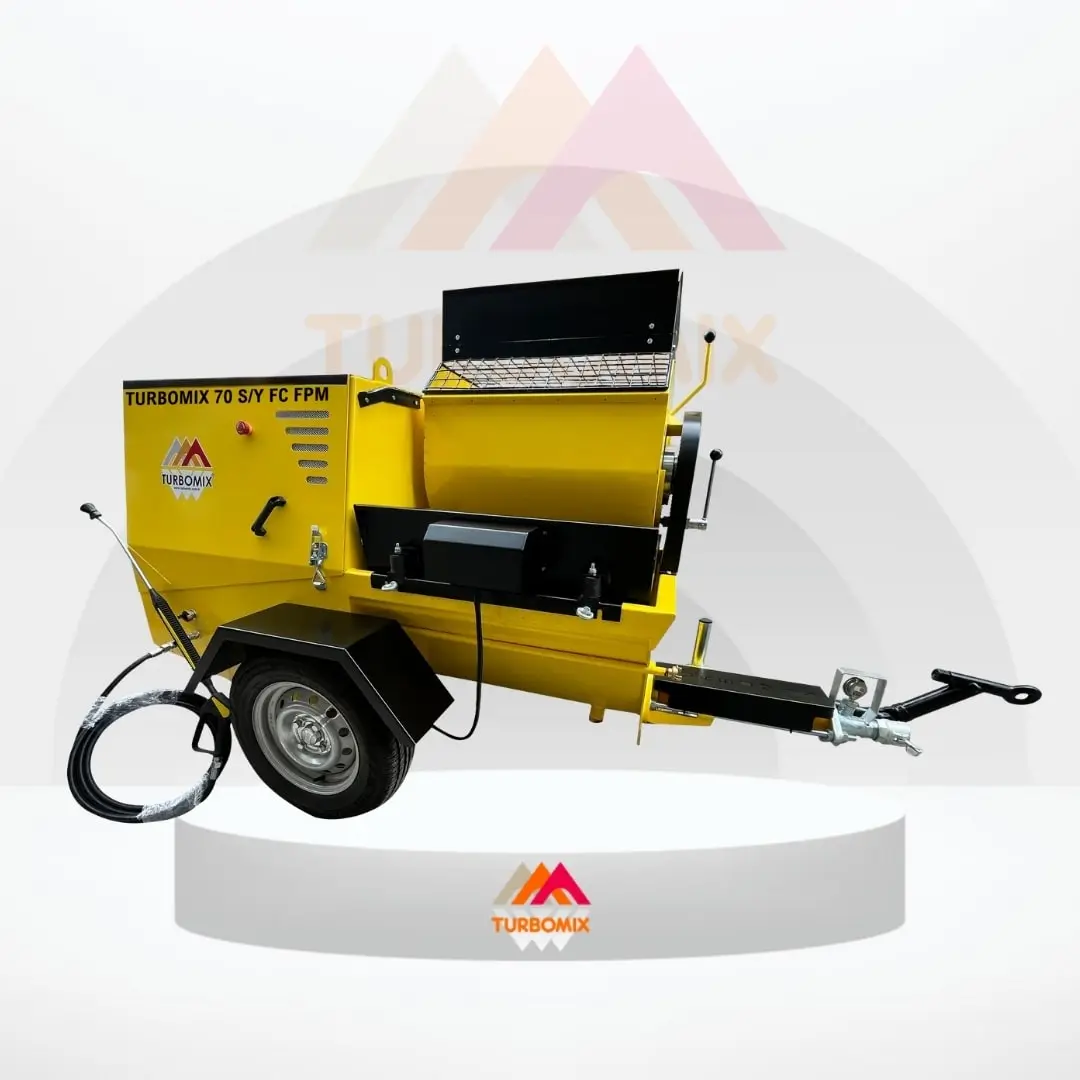 Turbomix 70 S/Y FC FPM Fireproofing Plaster Machine Turbomix 70 S/Y FC FPM Fireproofing Plaster Machine